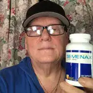 Customer portrait photo of Neil W. sharing personal feedback and a verified review for Semenax dietary supplement.