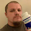 Customer portrait photo of Santos H. sharing a verified user experience for Semenax dietary supplement.